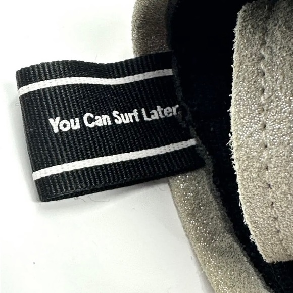 P448 Denise Beige Glitter Vibram Platform Lace-up Combat Boots 37 EU 7 US - Picture 8 of 10